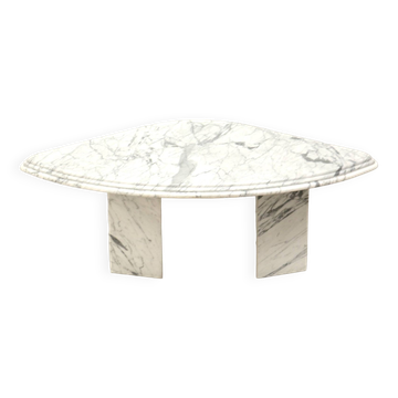 Vintage Italian marble coffee table from the 1970