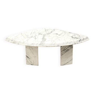 Vintage Italian marble coffee table from the 1970