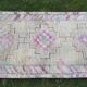 Vintage Turkish hallway rug 80x360 cm