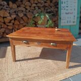 Table basse bois massif