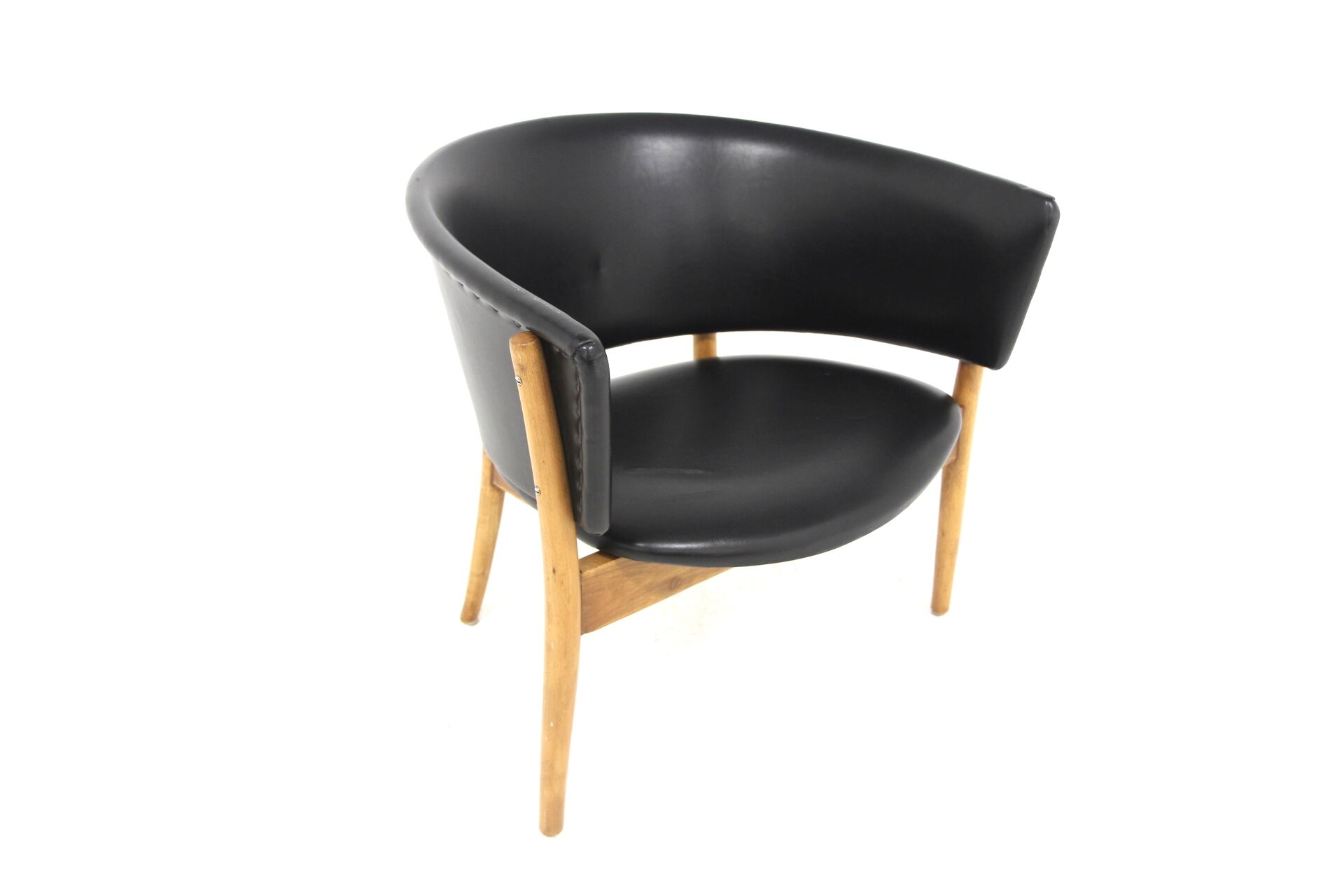Scandinavian armchair "Rondell", Erik Wørtz, Möbel-Ikea, Sweden, 1960