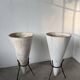 Willy Guhl planter cones x2