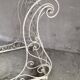 Bed former romantic wrought iron 1900