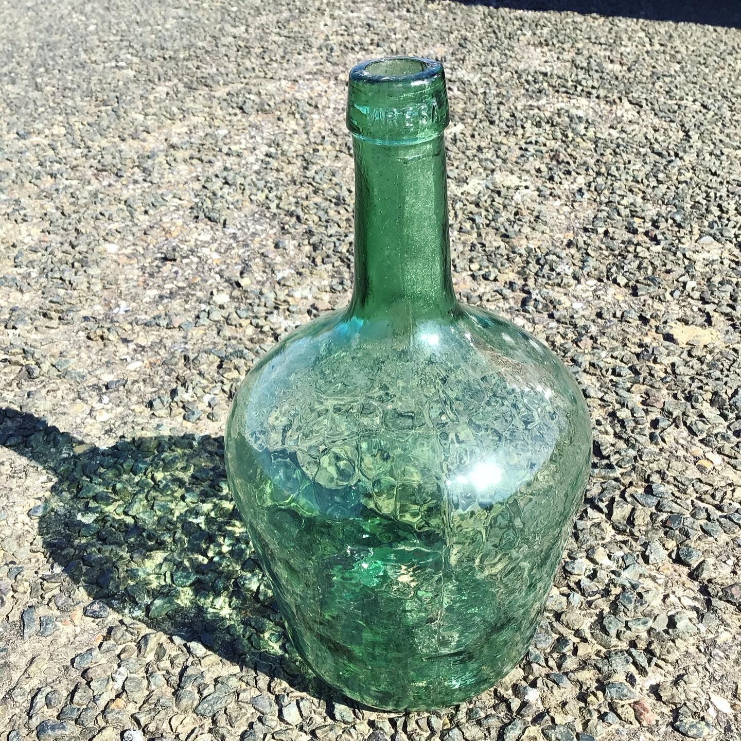 Dame jeanne Viresa 2 litres verte
