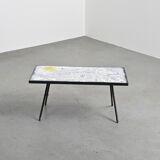 Enamelled coffee table by Bernard Hesling, Sydney, circa 1970