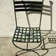 Chaises et fauteuils en fer forgé