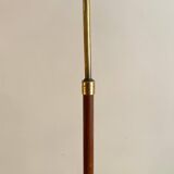 Teak and Brass Floor Lamp by Bergboms