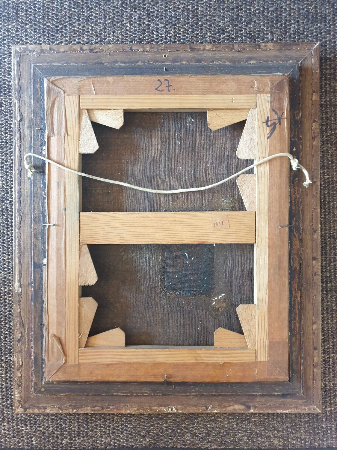 Old portrait of a woman