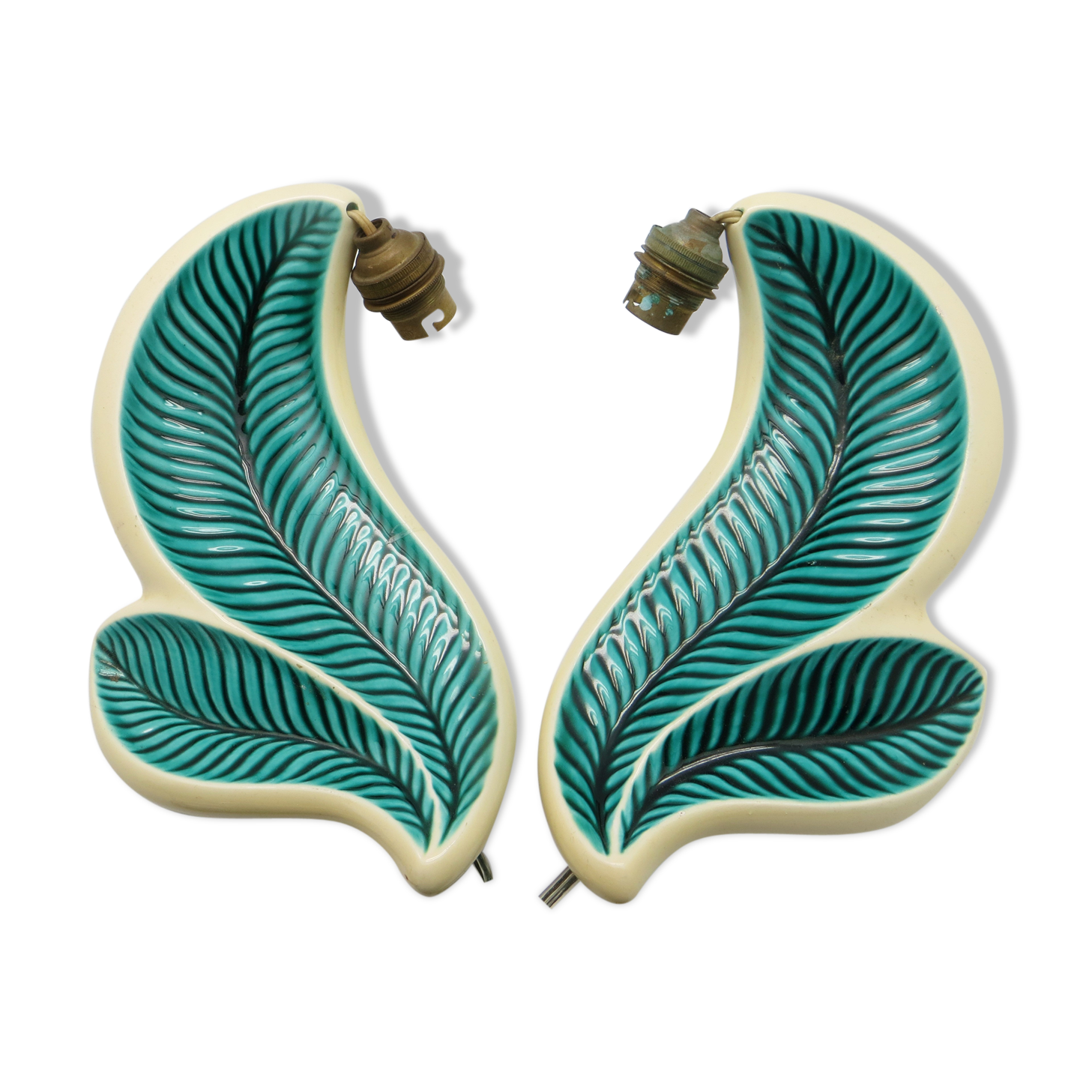 Pair  Verceram wall lamps 60