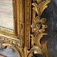 Very large Louis XV Venetian mirror in gilded wood circa 1900