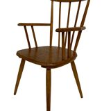 Vintage children's chair children's room slatted chair design 50's