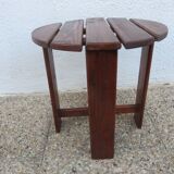 Swedish pine stool, 60s-70s