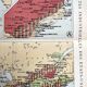 Old map Industries of the United States | Steel, Textiles, Chemicals