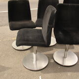 5 swivel chairs around 1970 series