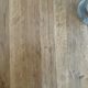 Table basse tripode vintage en bois massif