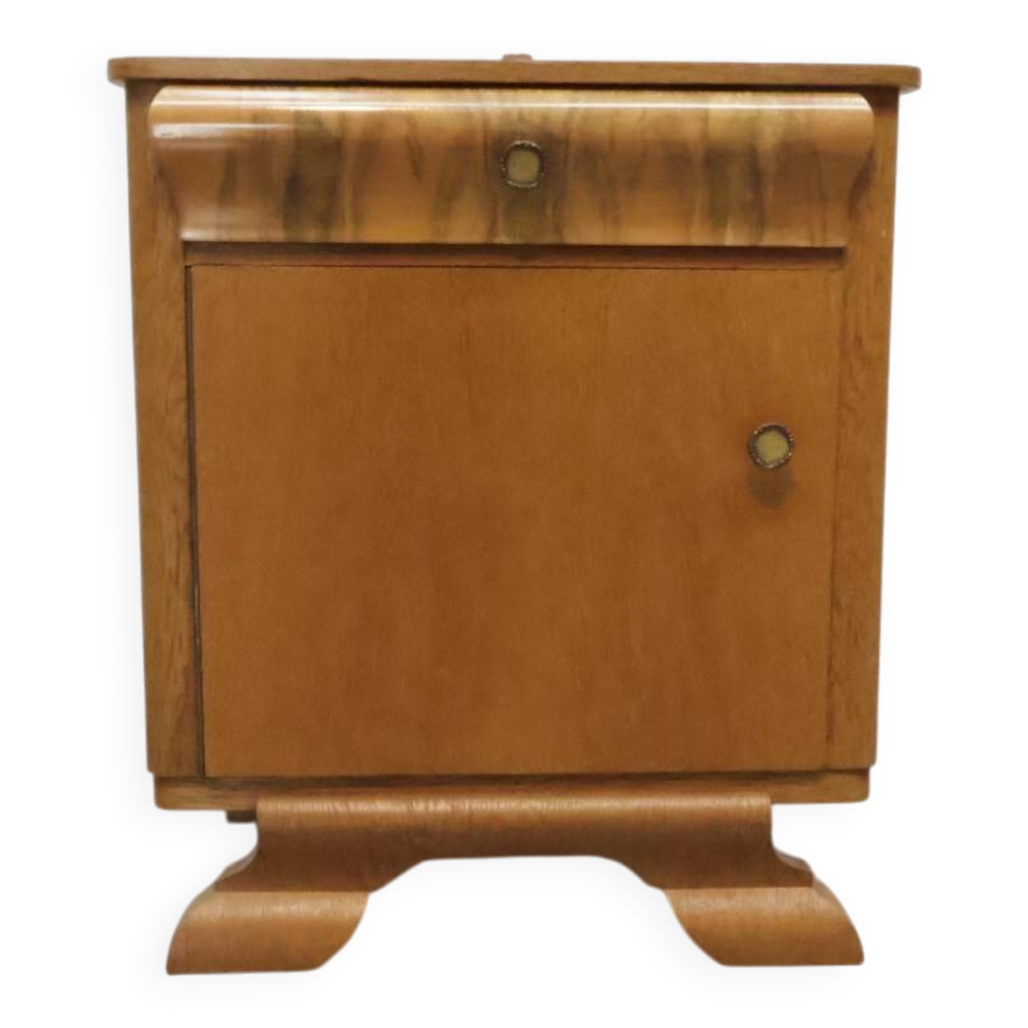 Table de chevet vintage | Années 60 | Chêne