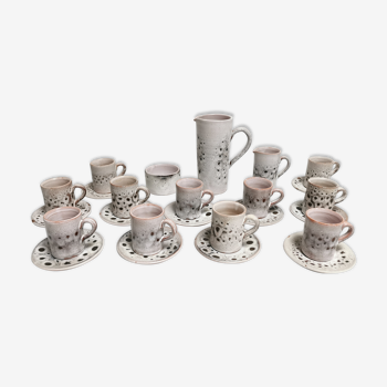 Vintage Ceramic Coffee Service, 50s 60s