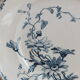 Old round dish in Terre de Fer Lunéville KG Marguerite