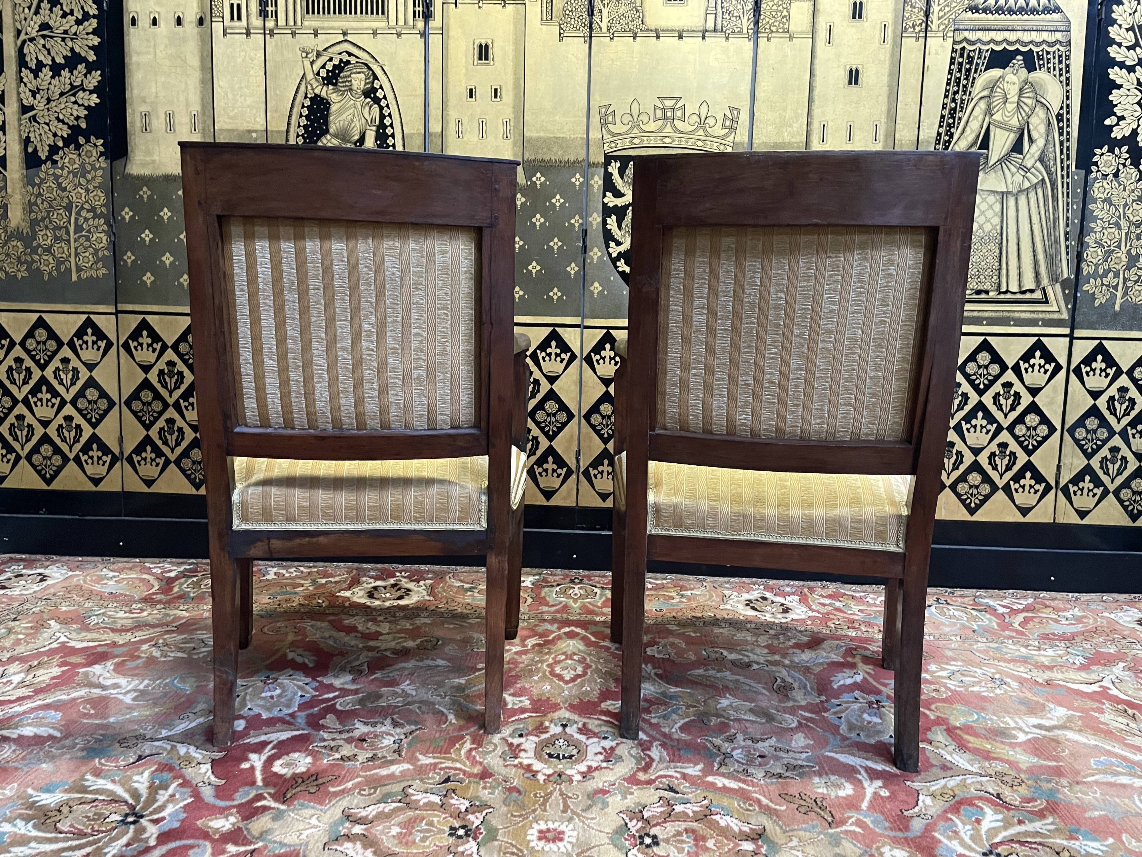 Empire walnut period living room