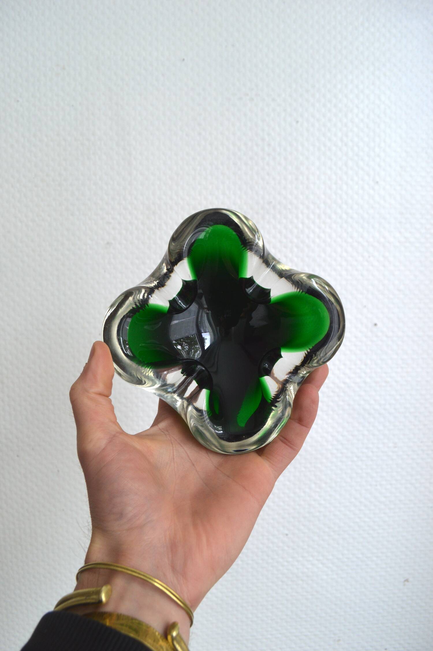 Murano glass ashtray