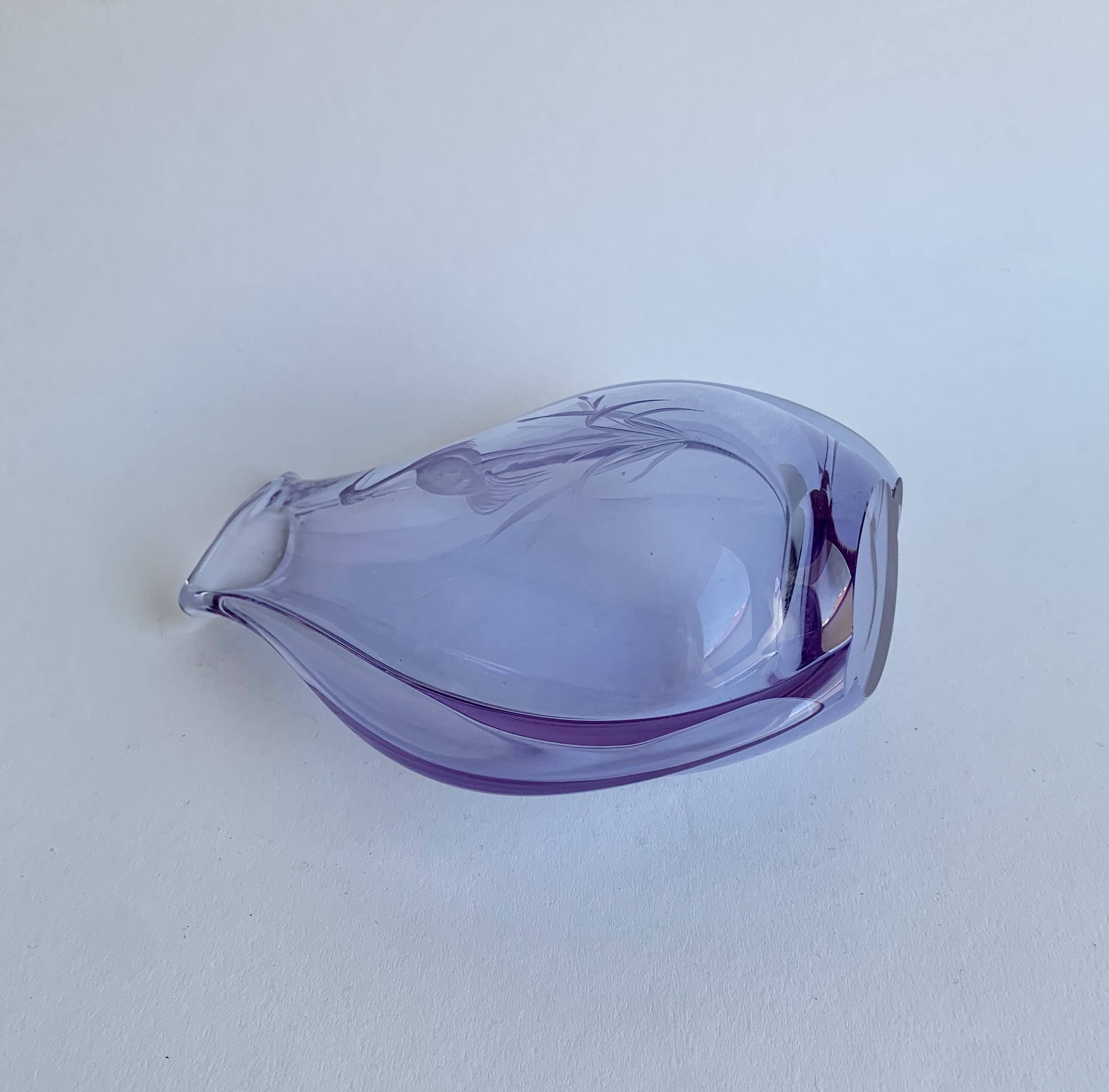 Vase by M. Klinger for Bohemian Glass, Czechoslova