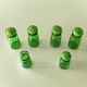 Lot de 6 pots d'apothicaire en verre