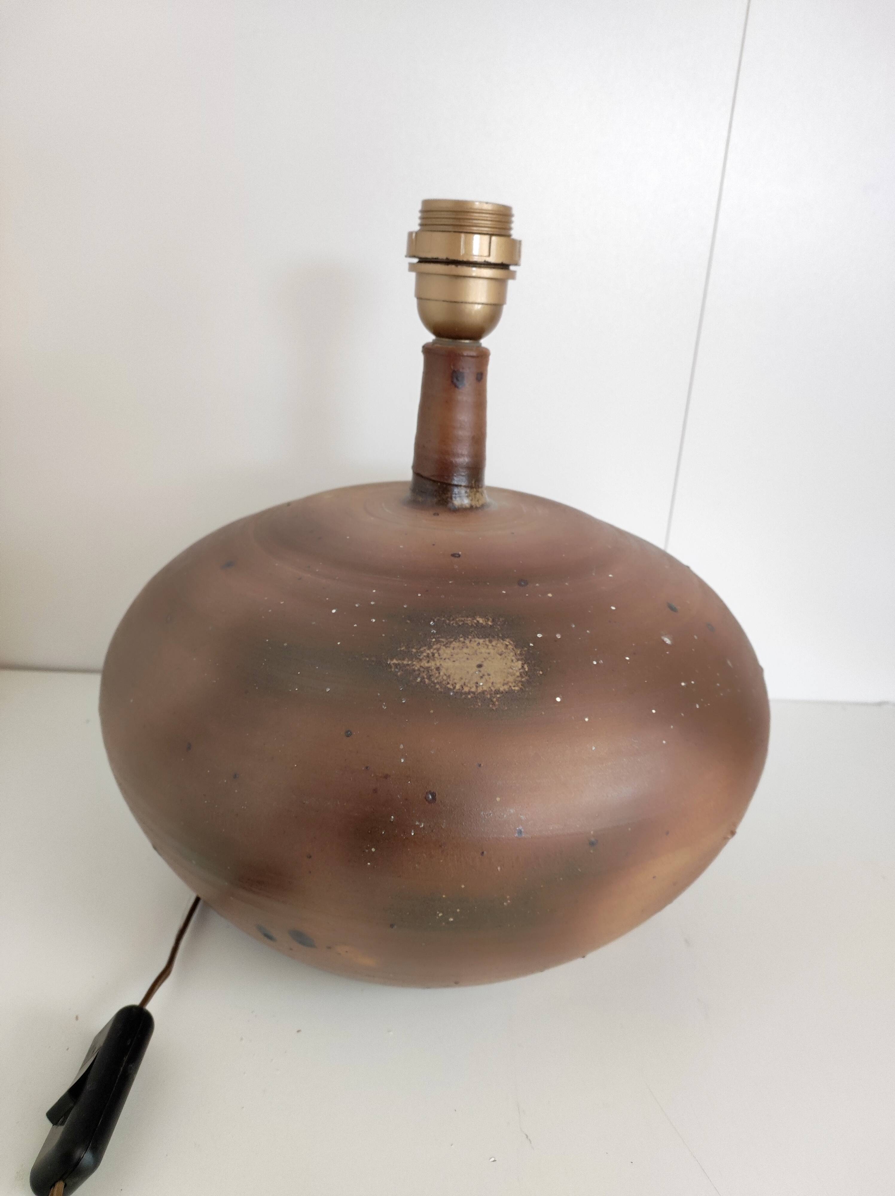 Stoneware lamp Pierre DIGAN La Borne