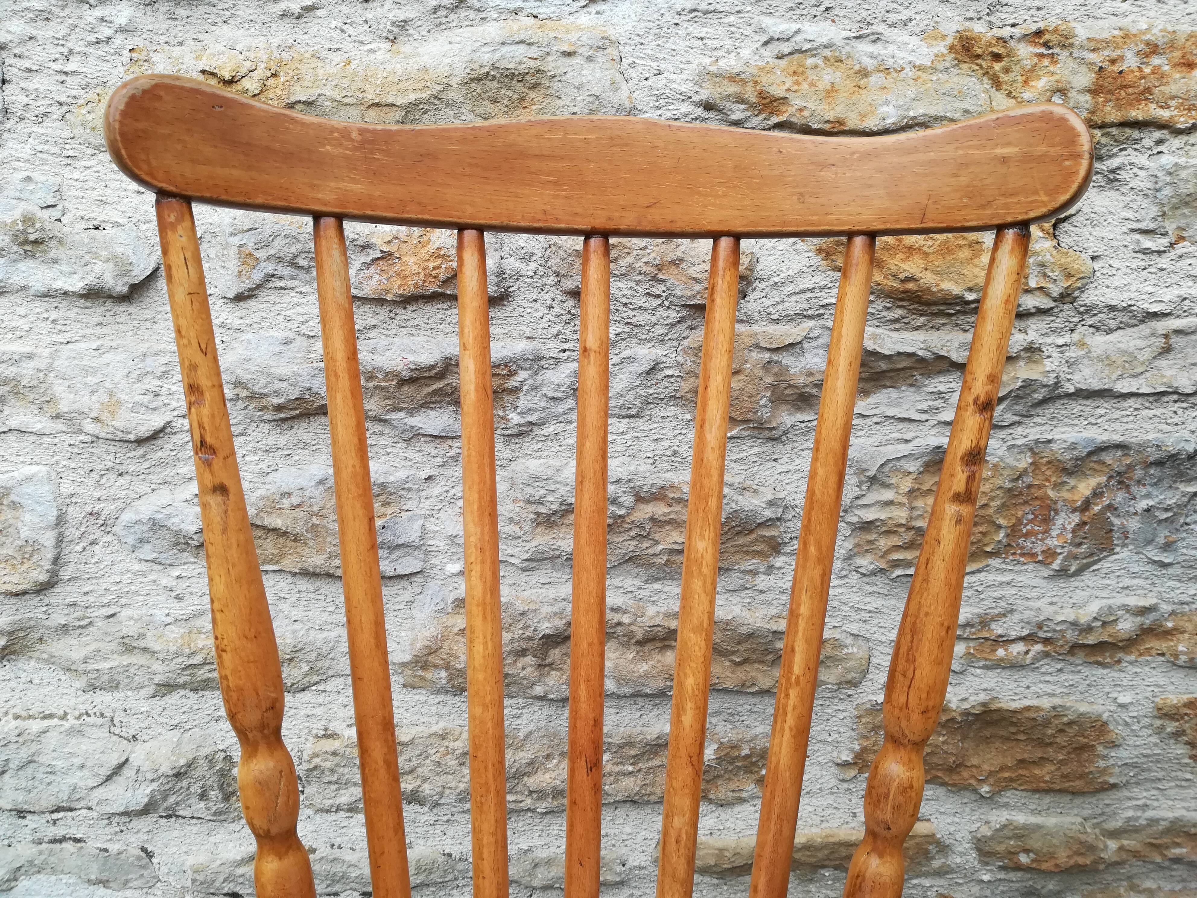 Set of 8 bistro chairs