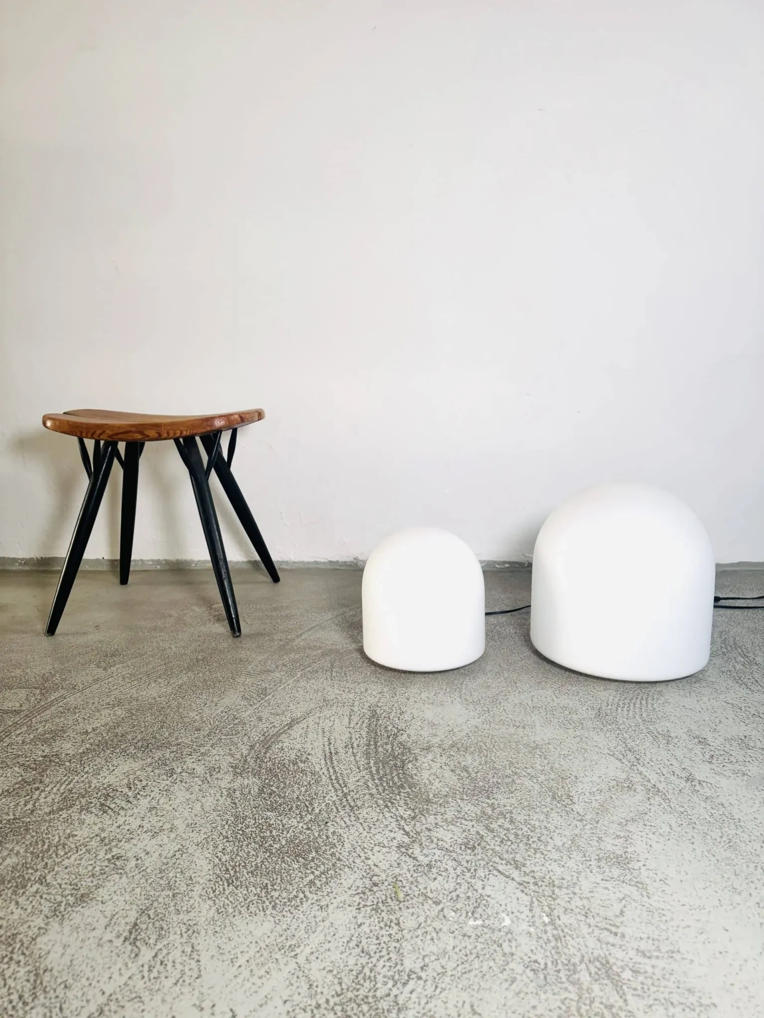 A-252 'Mini' And 'Maxi' Table Lamp By Aldo Van Den Nieuwelaar For Artimeta Soest, The Netherlands, 1972
