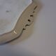 Very nice old white porcelain dish from Mehun in good condition.