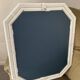Vintage bamboo-style backelite mirror from the 70s