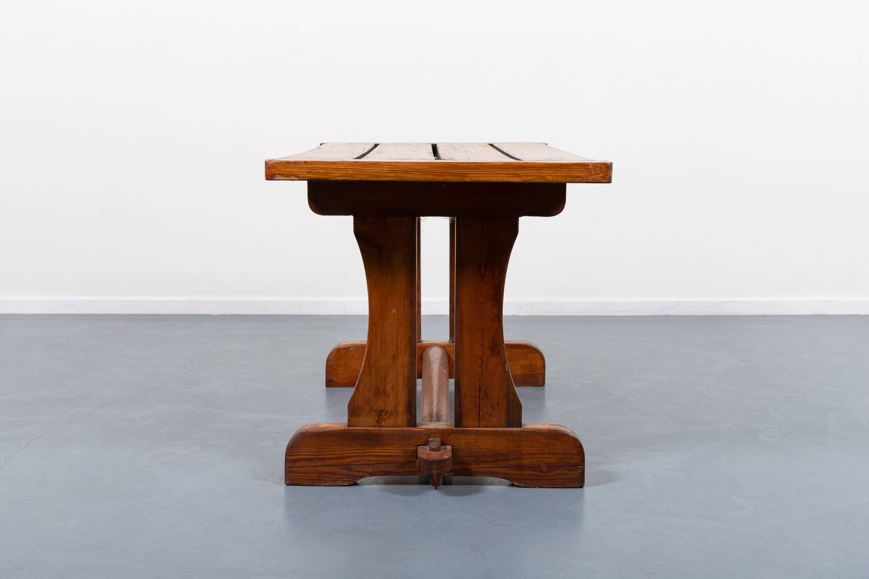 Mid-Century David Rosen solid pine table ‘Berga’ from Nordiska Kompaniet, Sweden 1950’s