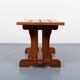 Mid-Century David Rosen solid pine table ‘Berga’ from Nordiska Kompaniet, Sweden 1950’s