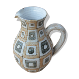 Pitcher with geometric decoration of Jean-Claude Malarmey