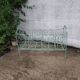 Lit enfant / banquette en fer forgé