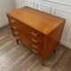 Commode vintage pieds compas