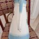 Pitcher, enameled sheet metal pitcher