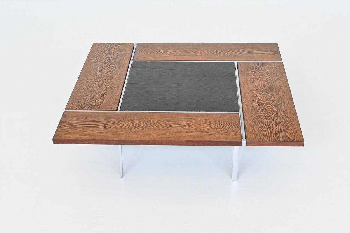 Preben Fabricius BO 750 coffee table in wenge Bo-Ex Denmark 1970
