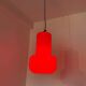 Brutalist glass paste chandelier from the 70s