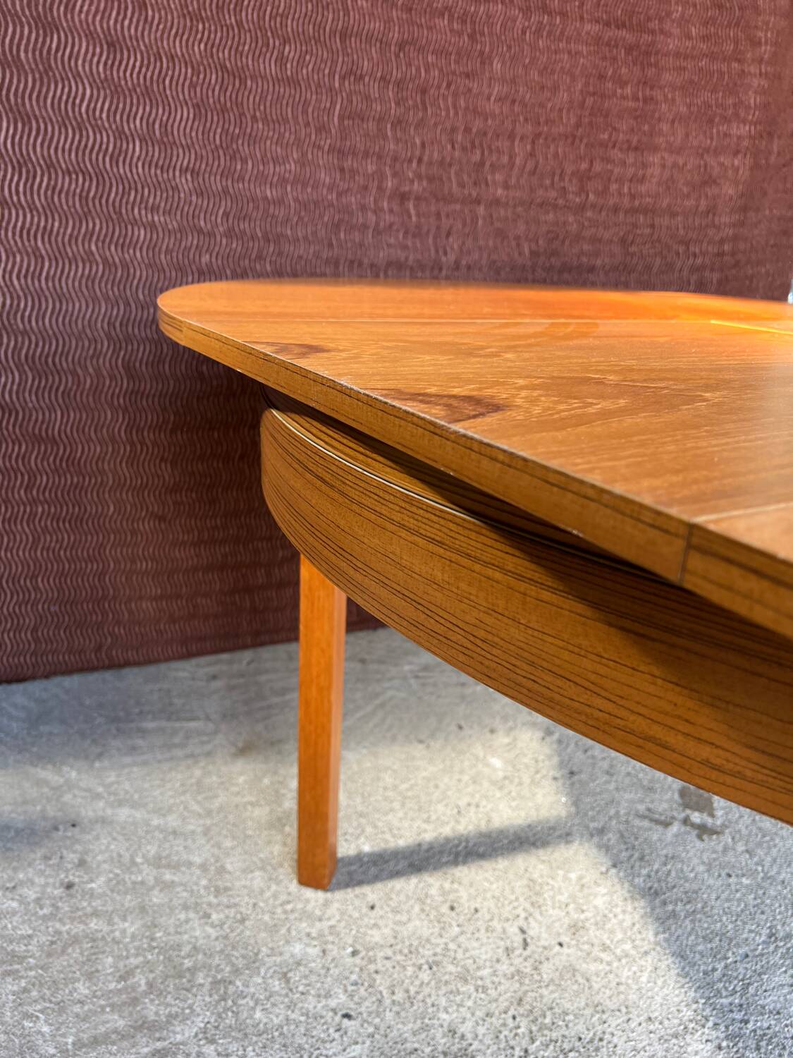 Table + 6 chaises baumann vintage 1970
