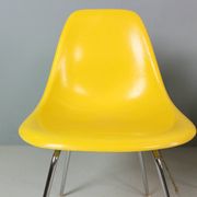 Charles & Ray Eames Set of 4 Yellow "La Fonda" Chairs for Herman Miller, 1960