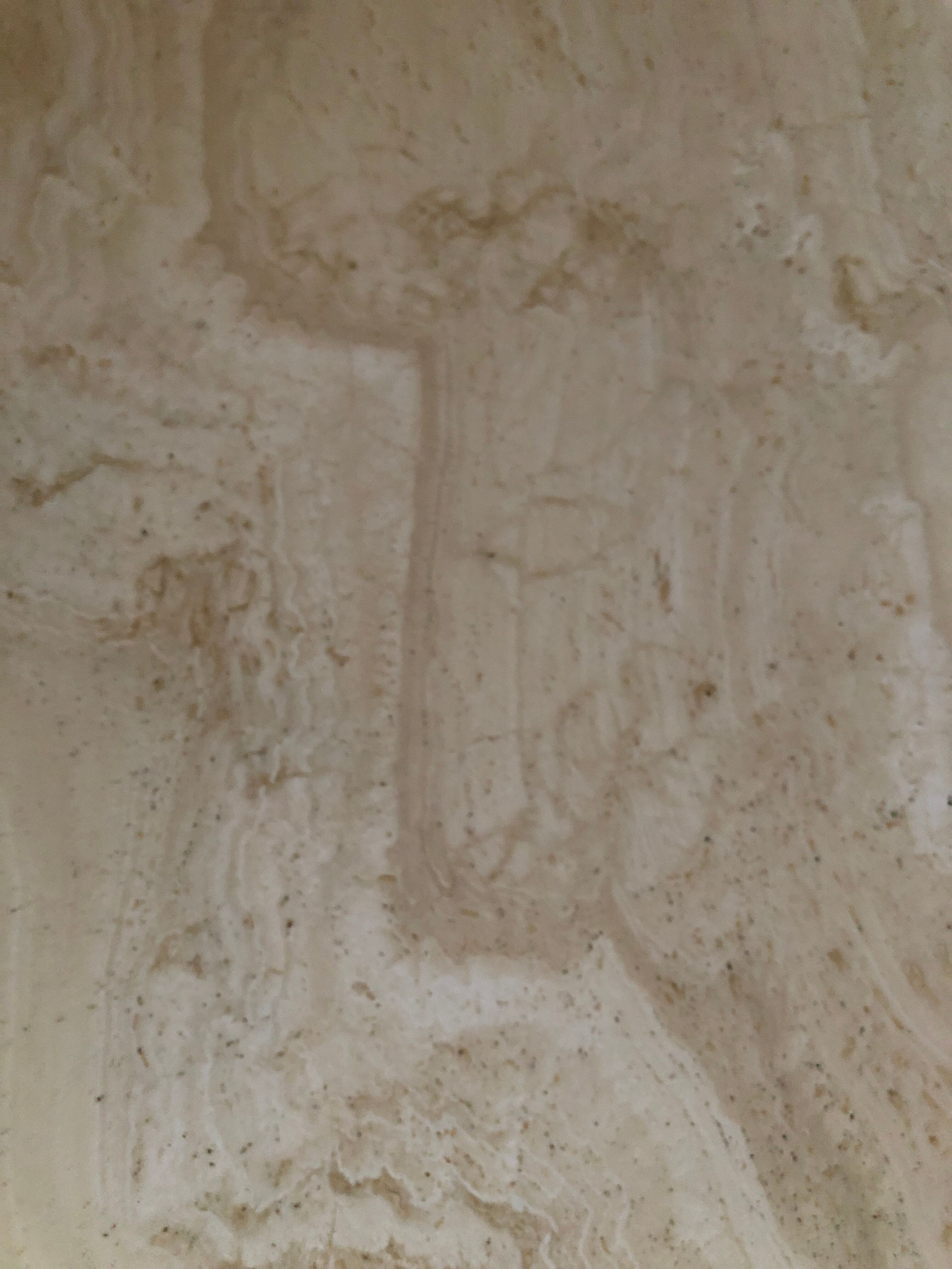 Travertine table