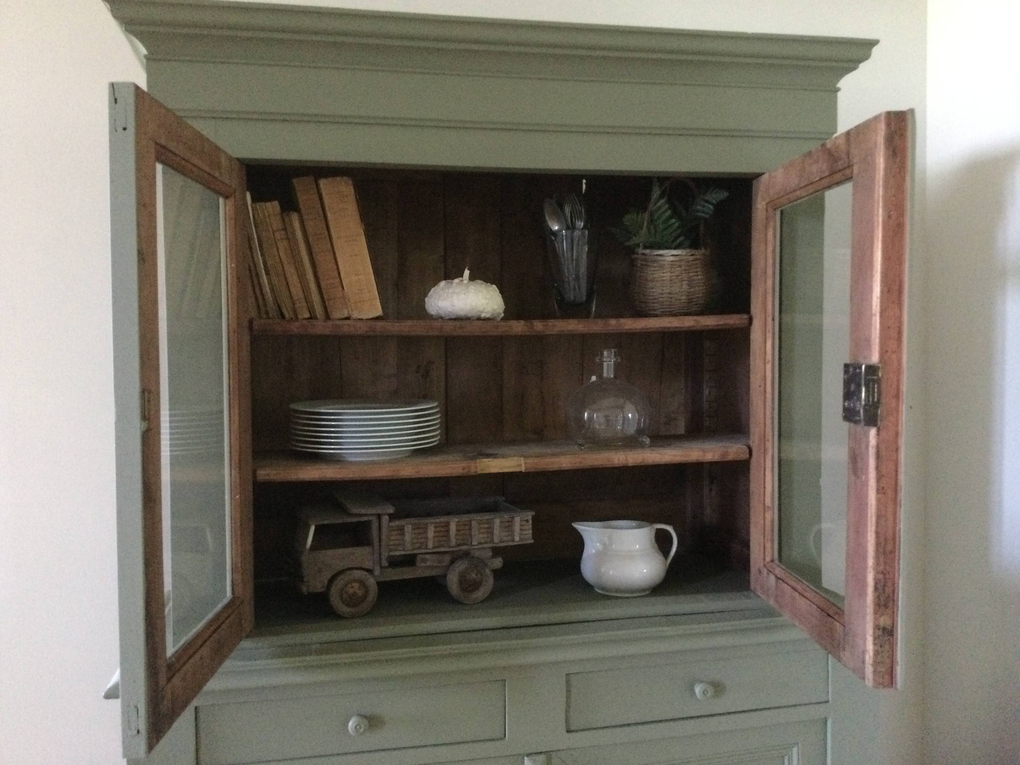 Antique patinated 2-part dresser