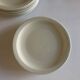 Set of 10 Havilland ivory modernist dessert plates 1960