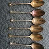 Set of 12 small teaspoons