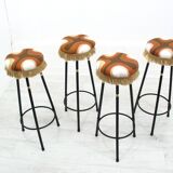 Tabourets de bar vintage, années 1970