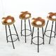 Tabourets de bar vintage, années 1970