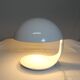 Martinelli luce. elio martinelli. cobra 629 lamp. white. 70s
