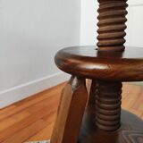 Old workshop screw stools