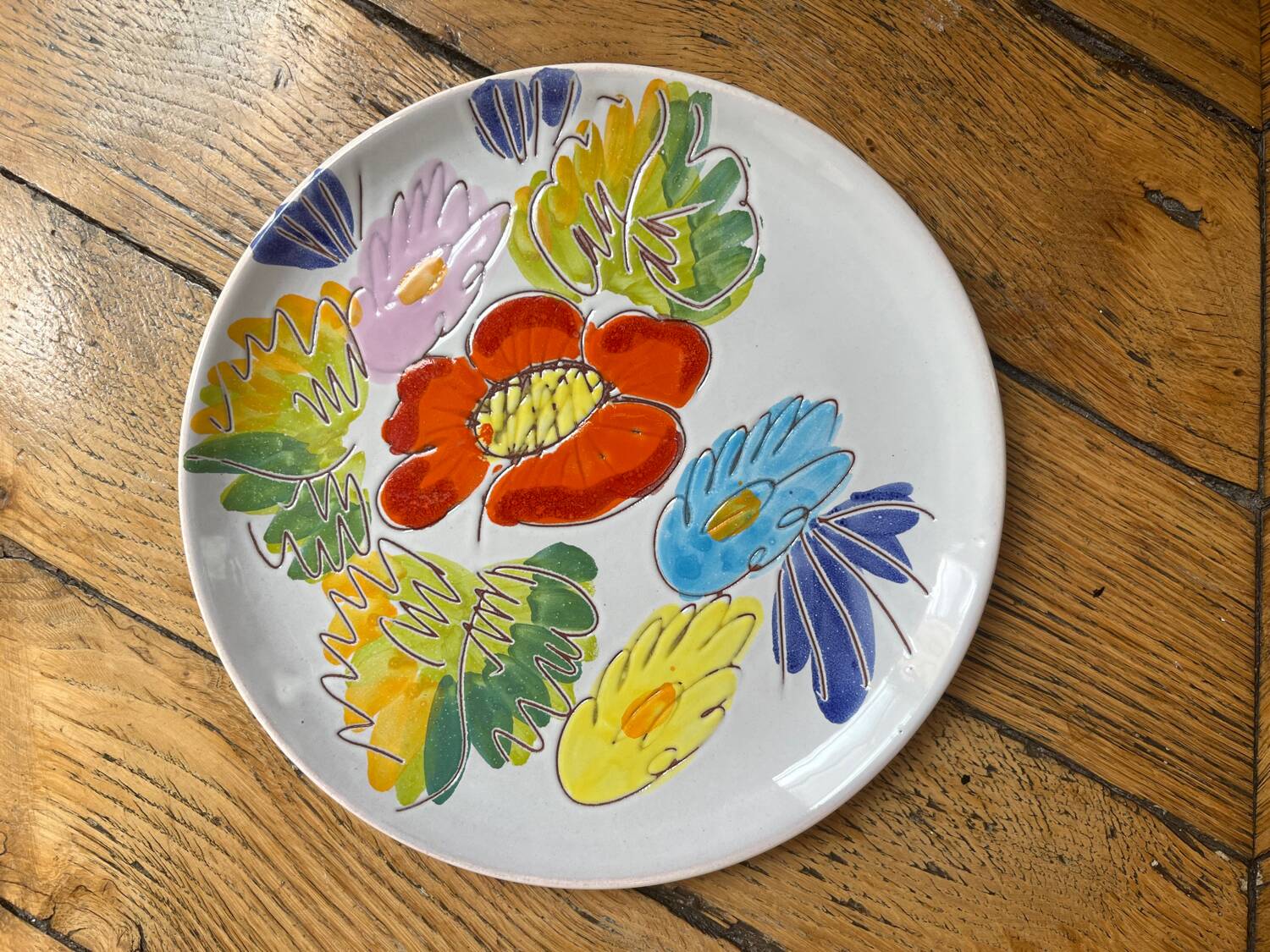 Vintage Vallauris plate